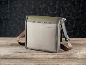 Skórzana torba listonoszka A4 handmade Śladem Kota